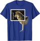 USPS Endangered Species Stamp Framed Mexican Gray Wolf T-Shirt - T-Shirt | Royal
