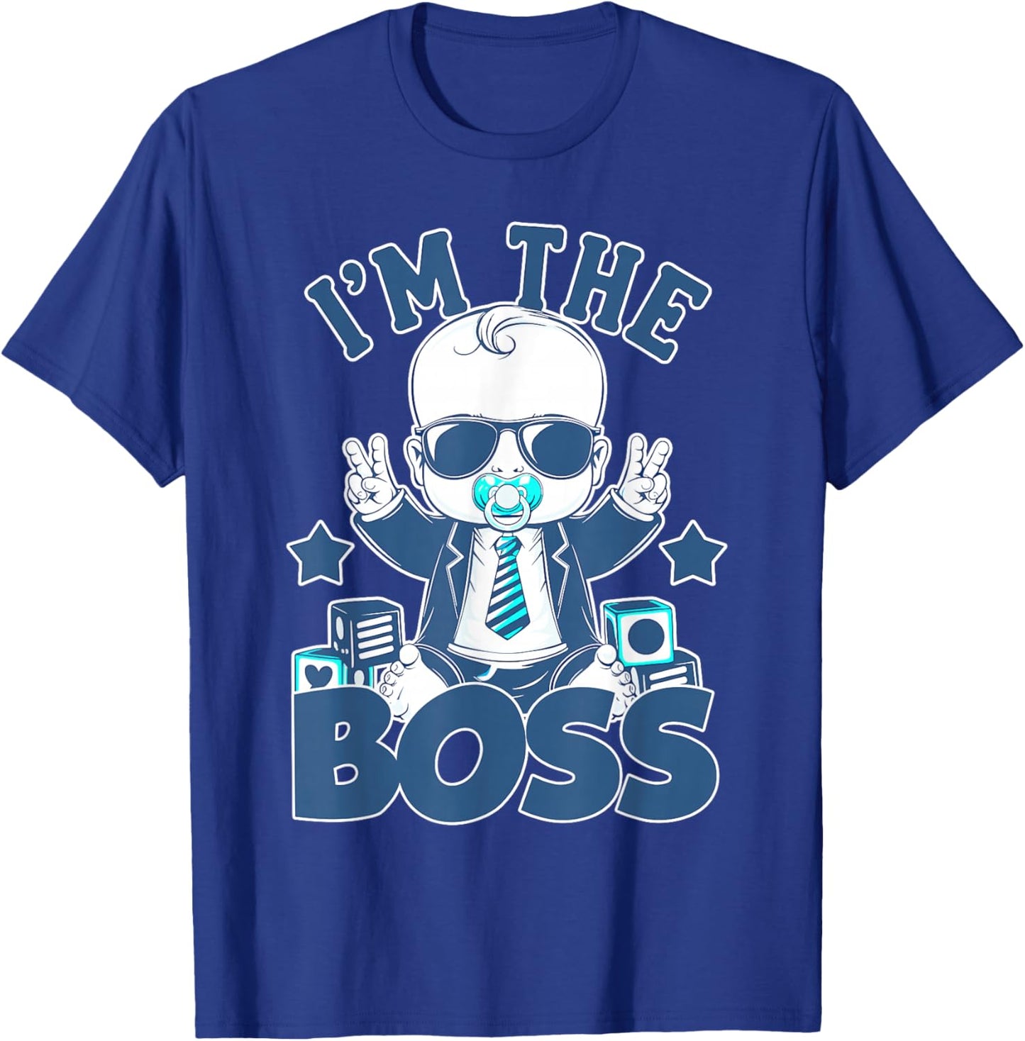 Baby Boss: I'm The Boss - Just Like a Boss for Kids! T-Shirt - T-Shirt | Royal