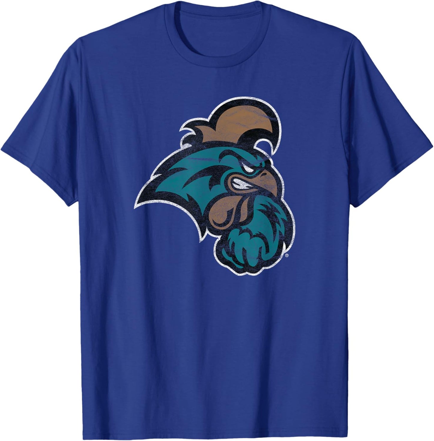 Coastal Carolina University CCU Rooster T-Shirt - T-Shirt | Royal