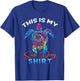 This Is My Sea Day Turtle Cruise Beach Summer Vacay Men Women T-Shirt - T-Shirt | Royal