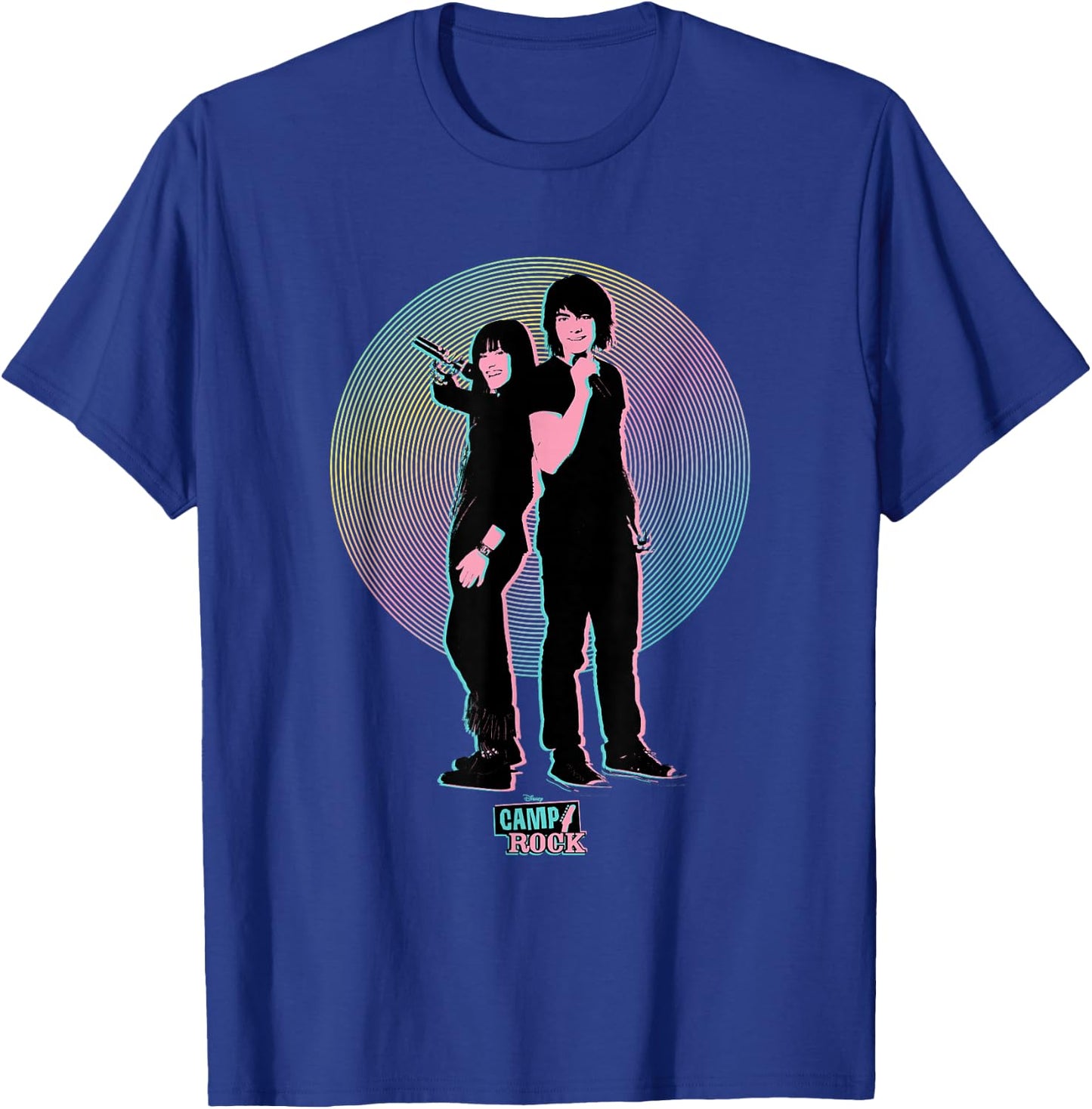 Disney Camp Rock Mitchie Torres and Shane Grey T-Shirt - T-Shirt | Royal