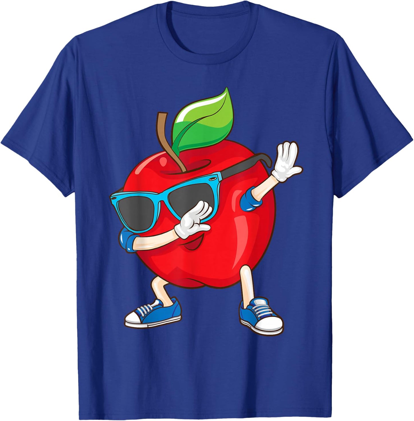 Apple Art - Men, Women & Kids - Apple Picking & Loving T-Shirt - T-Shirt | Royal