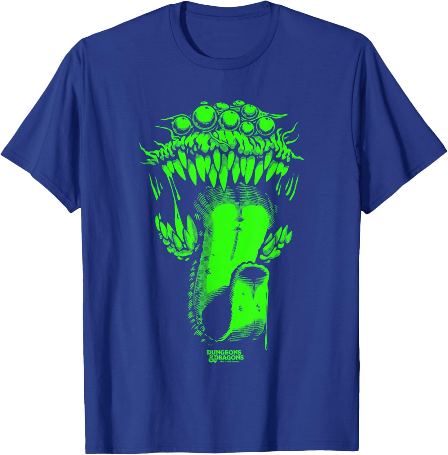 Dungeons & Dragons Halloween Neon Green Mimic Costume T-Shirt - T-Shirt | Royal