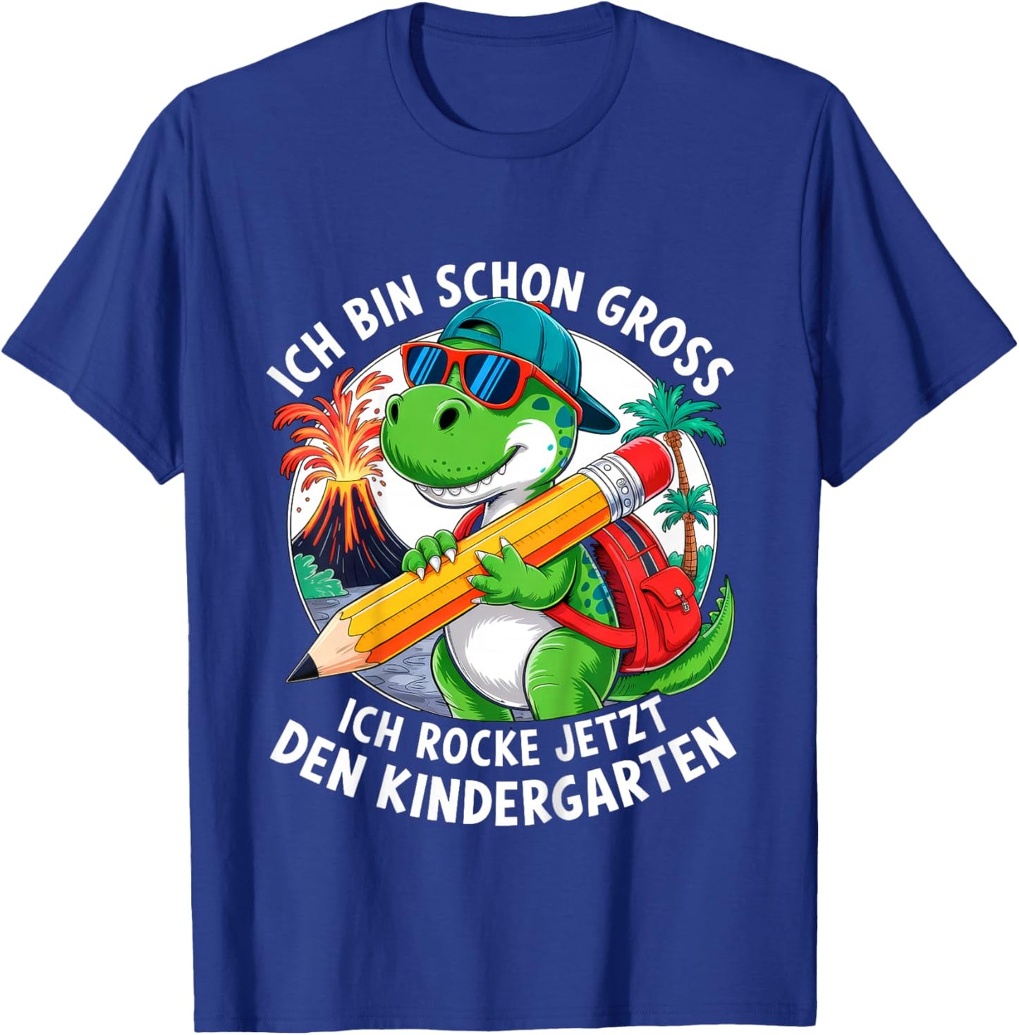 Kindergartenkind 2026 Kita Start Anfang Kindergarten Jungs T-Shirt - T-Shirt | Royal