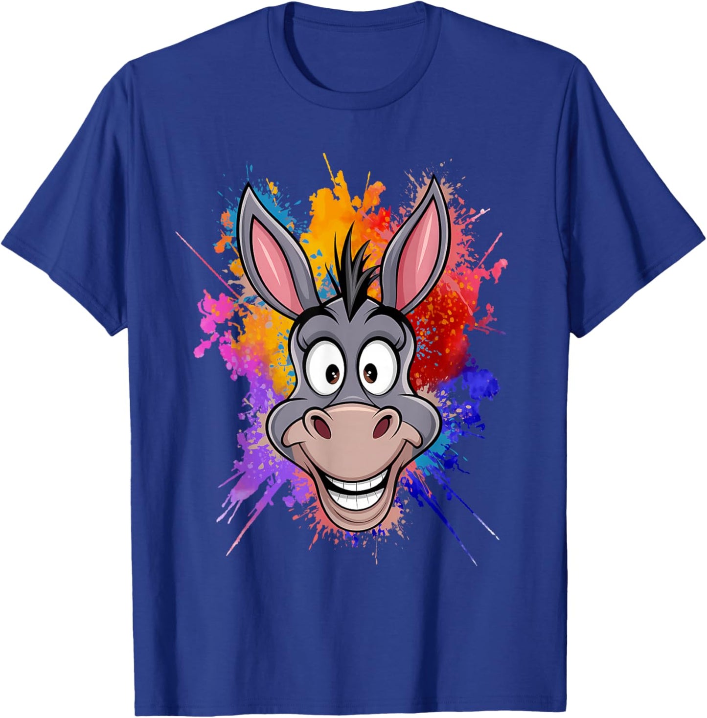 Donkey Men Women Donkey Lover Graphic Donkey T-Shirt - T-Shirt | Royal