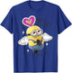 Despicable Me Minions I Love You Angel Wings T-Shirt - T-Shirt | Royal