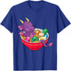 Dragon In Ramen Bowl D20 Dice RPG TTRPG Nerdy Gamer Women T-Shirt - T-Shirt | Royal