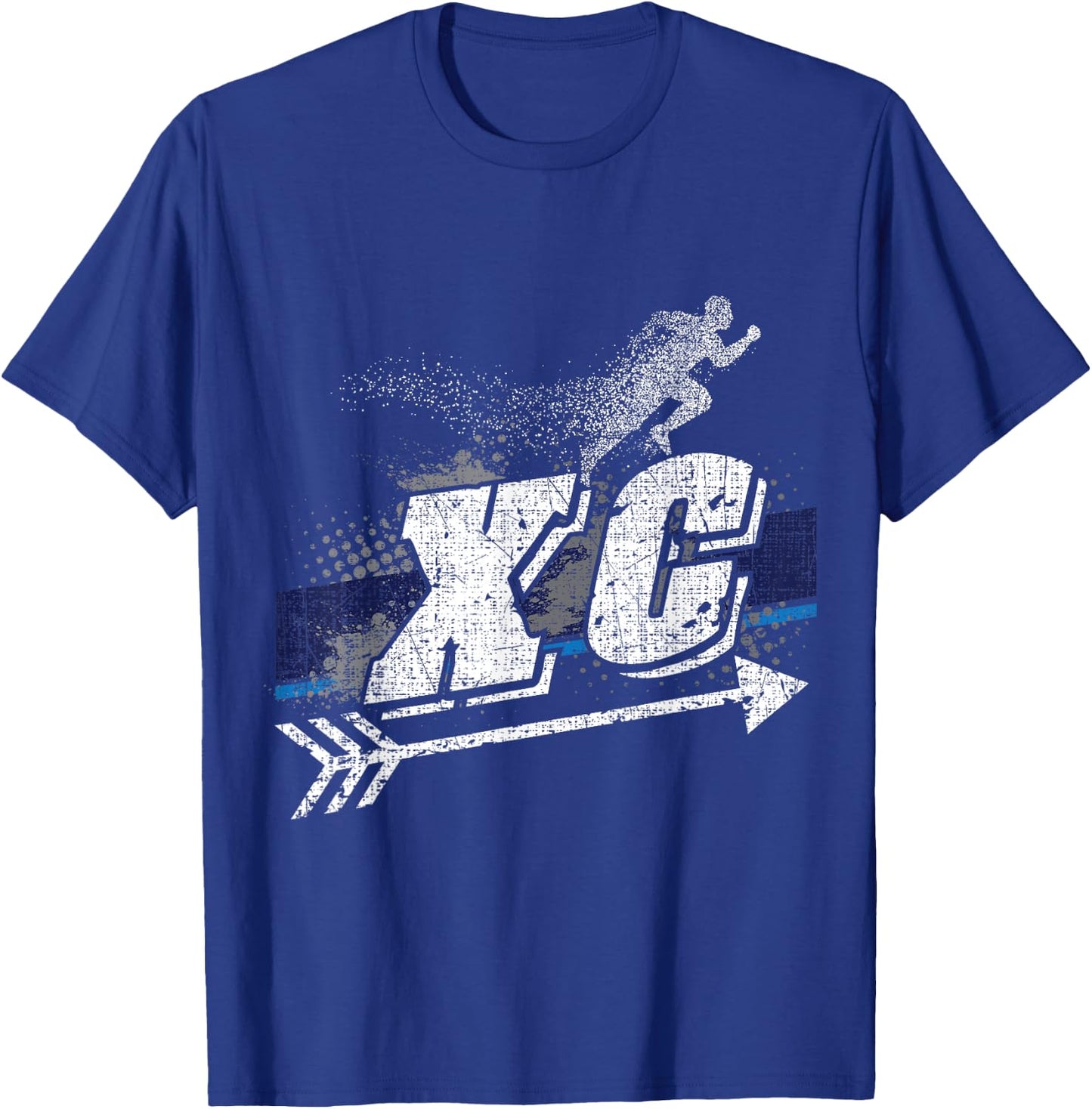 XC Cross Country Runner Open Air Individual Team Sport T-Shirt - T-Shirt | Royal