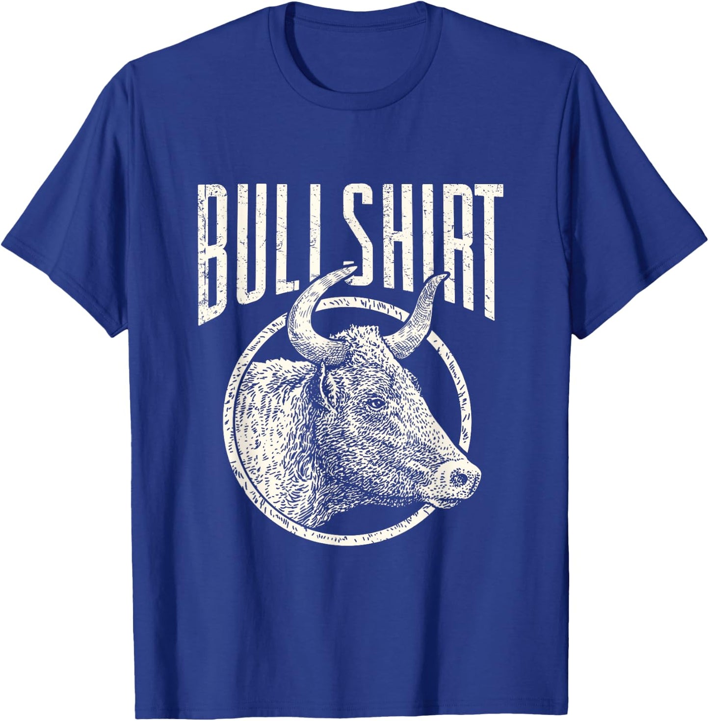 Funny This Is My Bull Shirt Casual Shirt T-Shirt - T-Shirt | Royal