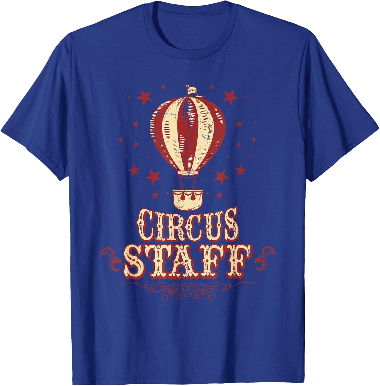 Circus Staff Shirt - Vintage Circus Shirt - Circus Staff T-Shirt - T-Shirt | Royal