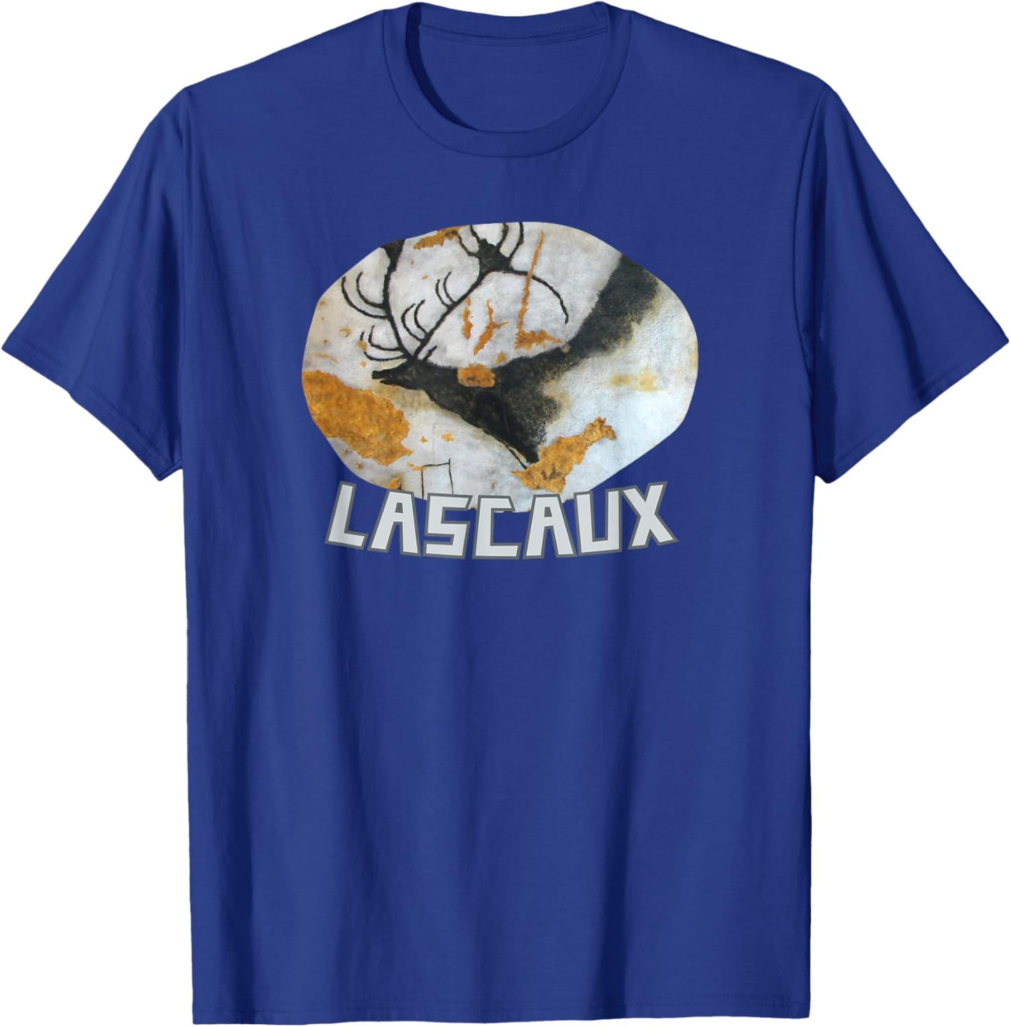Lascaux Cave Painting Prehistoric Parietal Art Megaloceros T-Shirt - T-Shirt | Royal