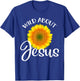 Wild About Jesus Shirt Sunflower VBS Sunday School Teacher Women T-Shirt - T-Shirt | Royal