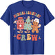 Medical Assistant Crew Christmas Nursing Assistant Group T-Shirt - T-Shirt | Royal