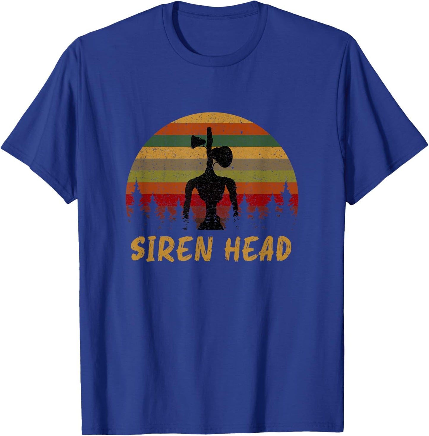 Retro Supernatural Cryptid Siren Head for Boys T-Shirt - T-Shirt | Royal