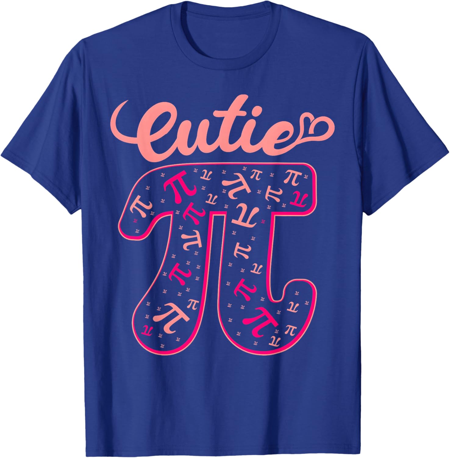 Pi Day Shirt Women Kids Men Toddler Math Teacher Cutie Pi T-Shirt - T-Shirt | Royal