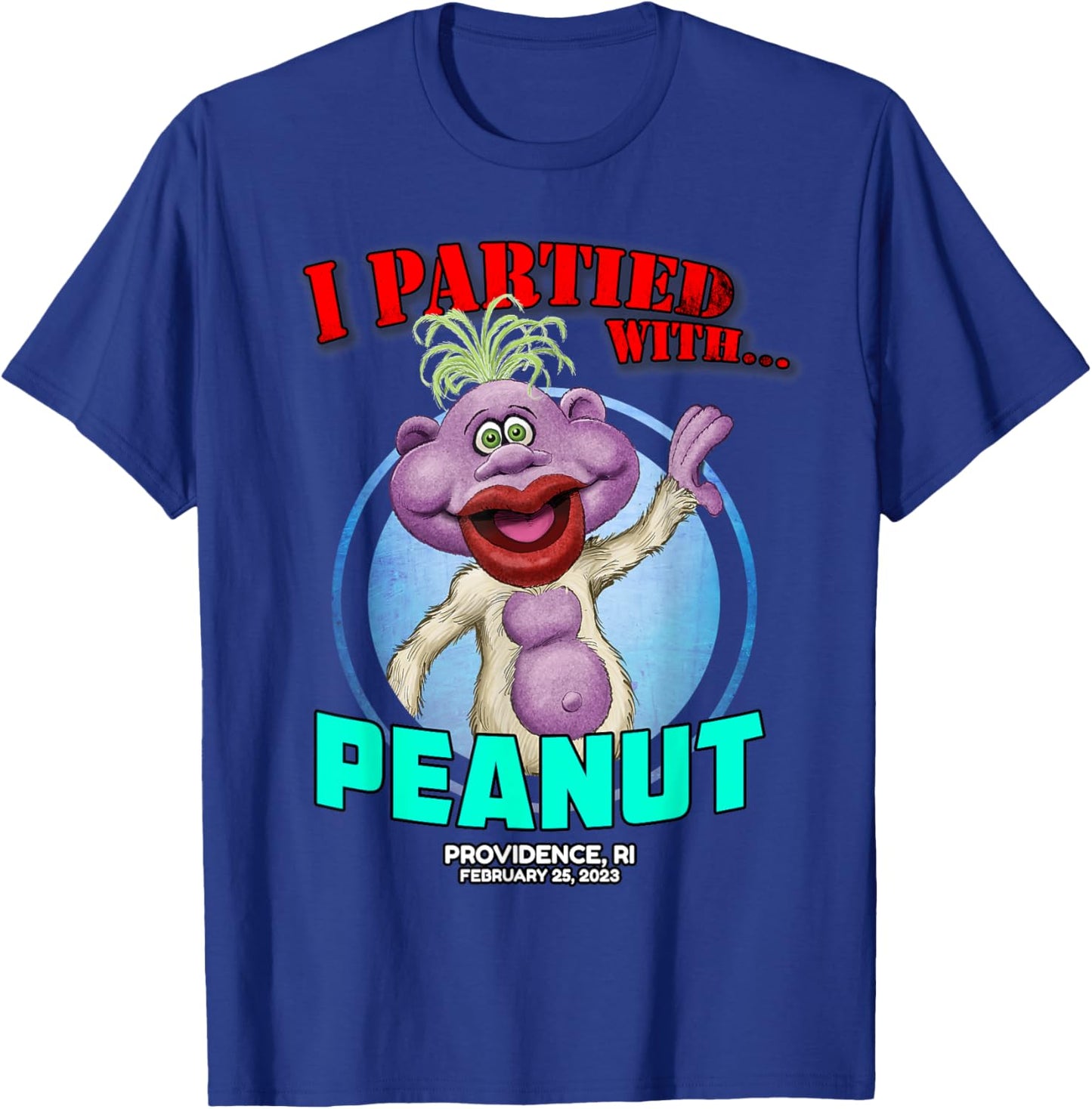 Peanut Providence, RI (2023) T-Shirt - T-Shirt | Royal
