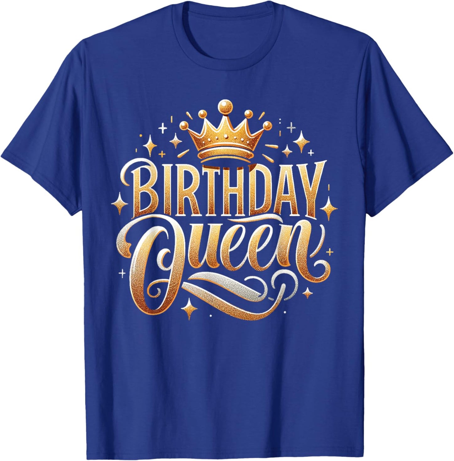I'm the Birthday Queen Happy Birthday Girls Birthday T-Shirt - T-Shirt | Royal