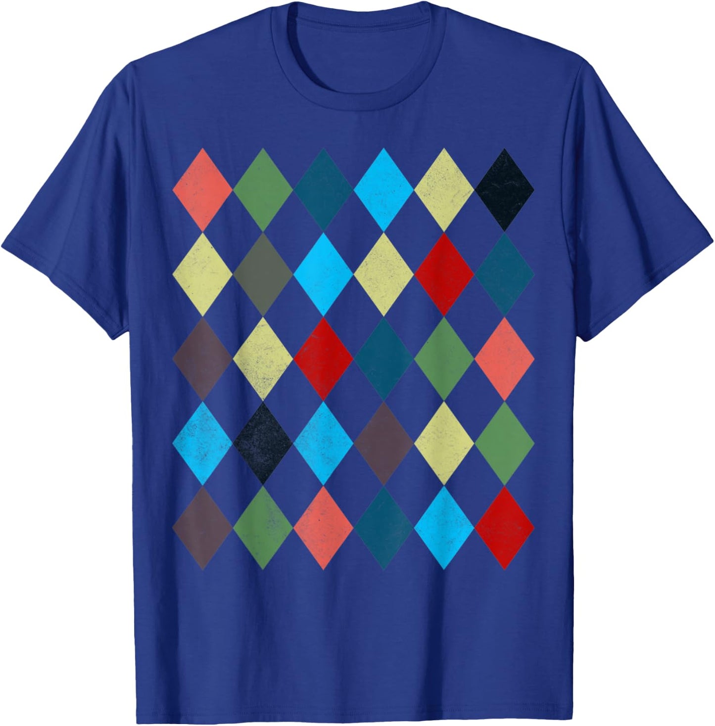 Harlequin Costume for Halloween suit gift T-Shirt - T-Shirt | Royal