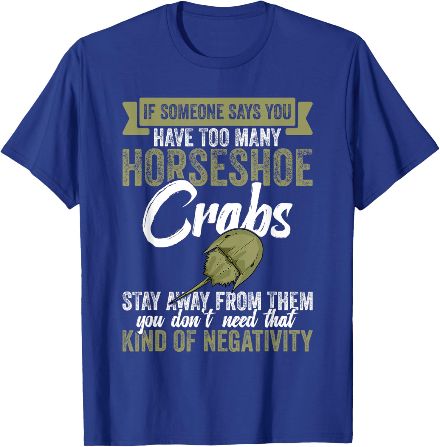 Horseshoe Crab Mom Fossil Lover Encycloart Chelicerata T-Shirt - T-Shirt | Royal