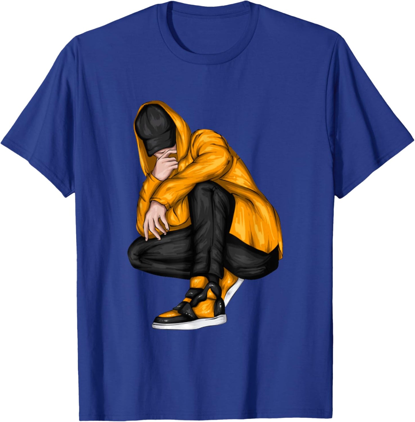 B-Boy Bboying Hip Hop Music Break Dance T-Shirt - T-Shirt | Royal