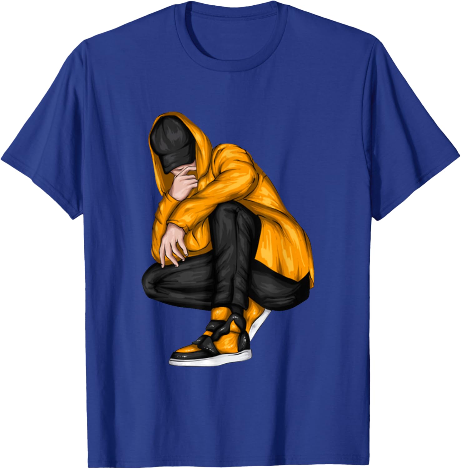 B-Boy Bboying Hip Hop Music Break Dance T-Shirt - T-Shirt | Royal
