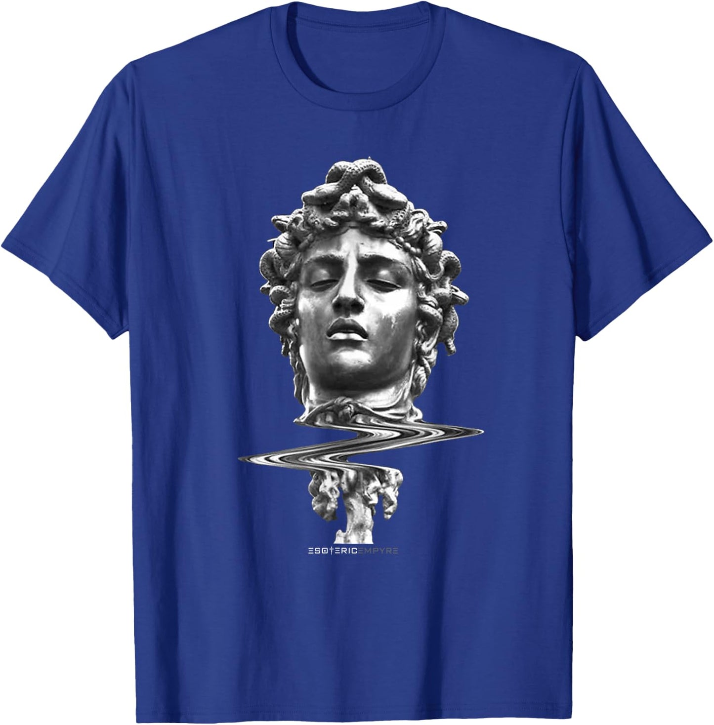 Esoteric Empyre Medusa Greek Mythology - Women's Adults Black Short Sleeve Classic Fit - Small T-Shirt - T-Shirt | Royal