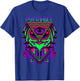 Psytrance Shirt, Rave Shirt, Techno Owl, EDM, Trippy 3rd Eye T-Shirt - T-Shirt | Royal