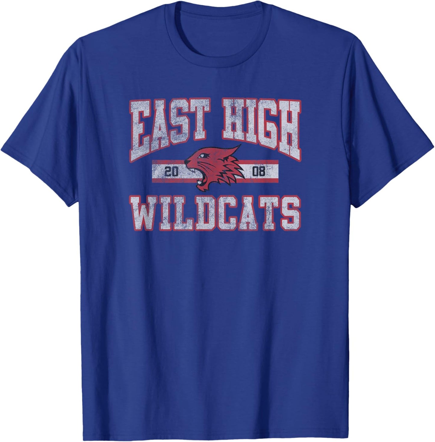 Disney High School Musical The Series East High Mascot Logo T-Shirt - T-Shirt | Royal