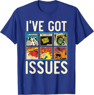 Comic Collector Comic Reader Reading Comic Books T-Shirt - T-Shirt | Royal