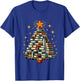 Christmas Tree Books T-Shirt - T-Shirt | Royal