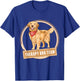 Therapy Dog Team Men Women Girls Kids T-Shirt - T-Shirt | Royal