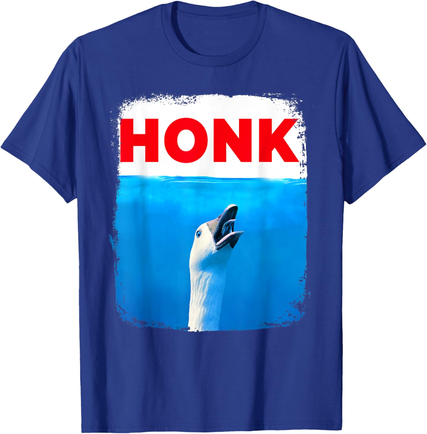 Honk Goose - Funny Cute Duck Goose Lover Meme Idea T-Shirt - T-Shirt | Royal