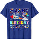 Mommy of The Birthday Boy Space Astronaut Birthday Family T-Shirt - T-Shirt | Royal