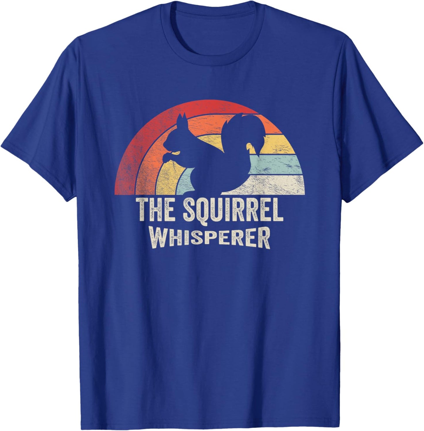 Retro Vintage Squirrel Lover Squirrel Whisperer T-Shirt - T-Shirt | Royal