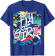 Fly Girl 80s 90s Old School Camo B-Girl Hip Hop T-Shirt - T-Shirt | Royal
