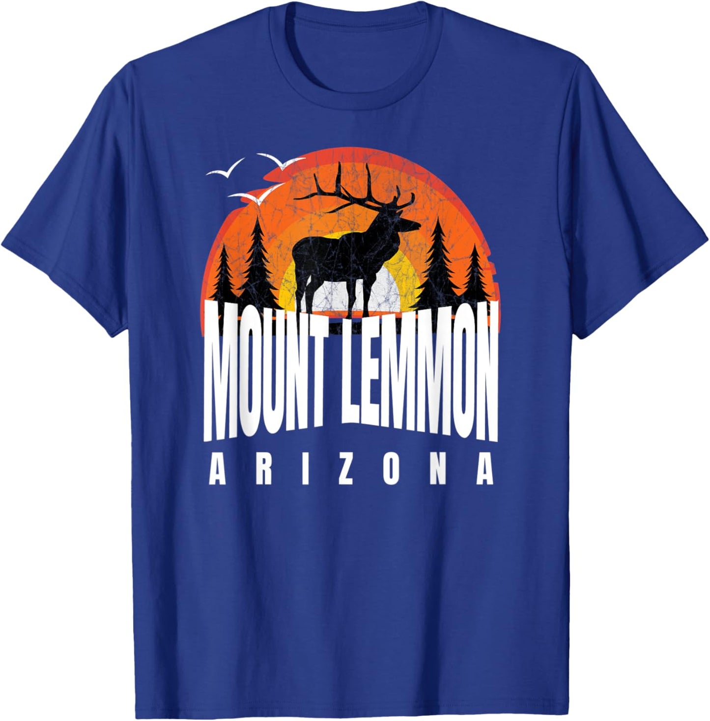 Mt Lemmon AZ Caribou Wildlife Sunrise Mt Lemmon AZ Caribou T-Shirt - T-Shirt | Royal