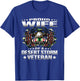 Proud Wife Of A Desert Storm Veteran - Military Vet's Spouse T-Shirt - T-Shirt | Royal