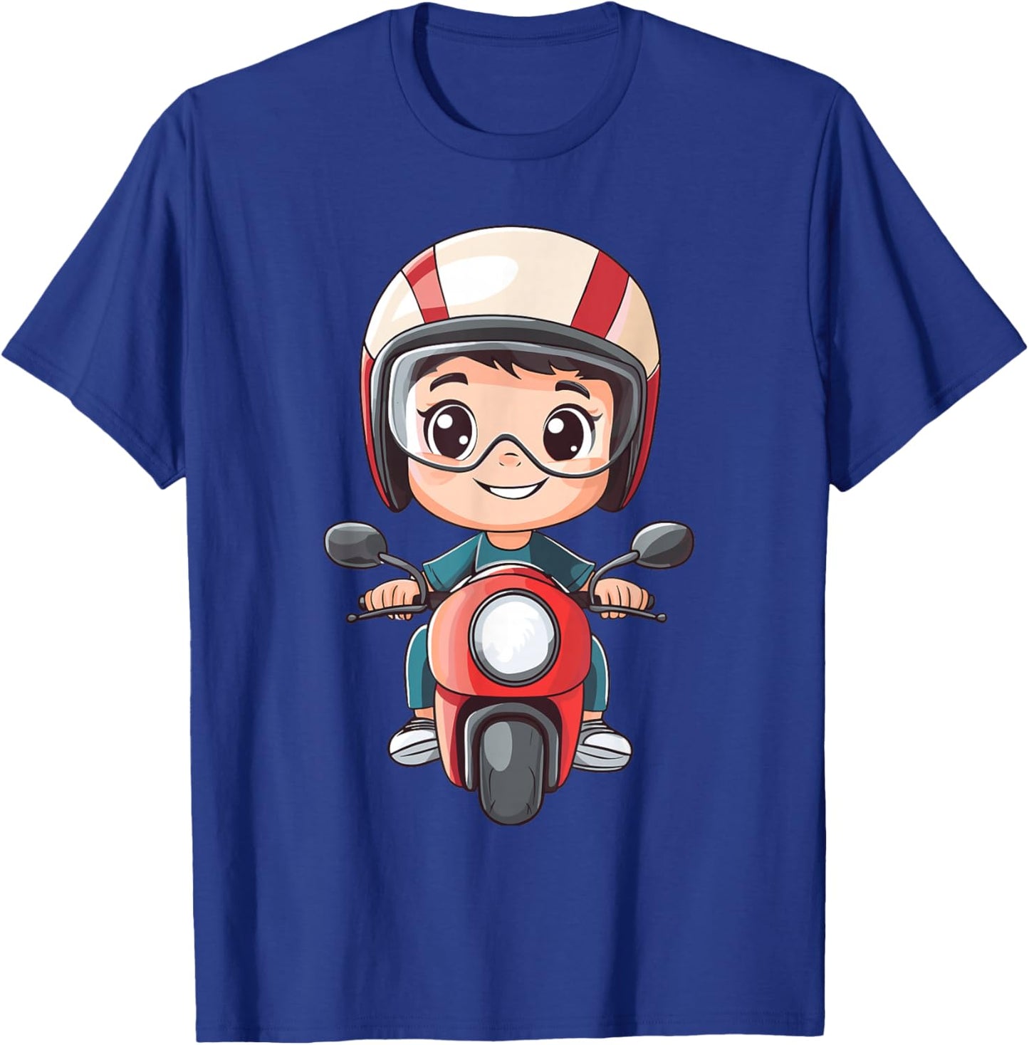 Boys Motorcycle T-Shirt - T-Shirt | Royal