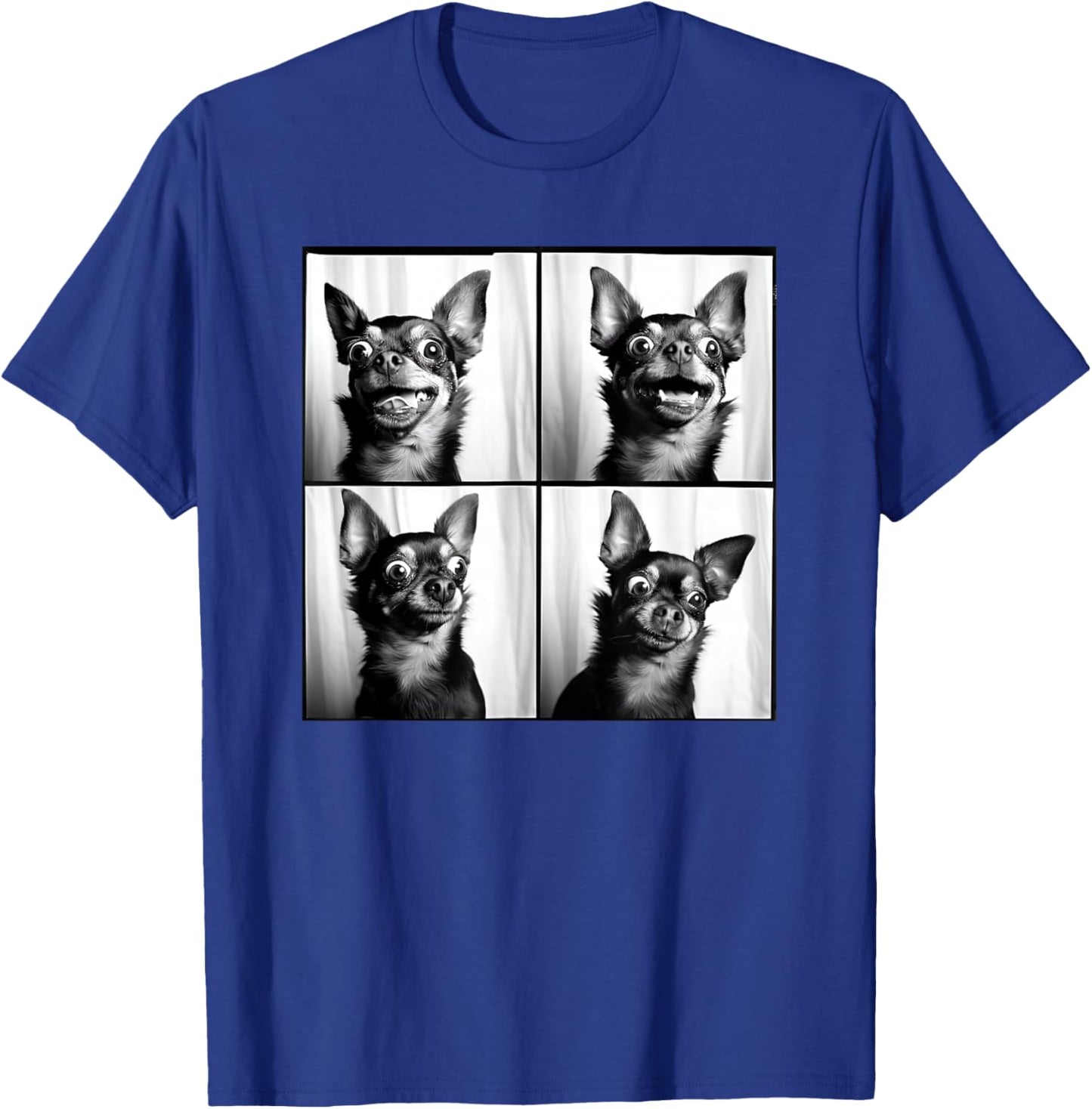 Weird Chihuahua Photoshoot Funny Dog Face Chihuahua Mom T-Shirt - T-Shirt | Royal