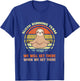 Funny Sloth Running Team Lazy Retro Vintage Humor Gift T-Shirt - T-Shirt | Royal