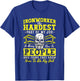 Ironworker The Hardest Part Of Blacksmith Anvil Ironworker T-Shirt - T-Shirt | Royal