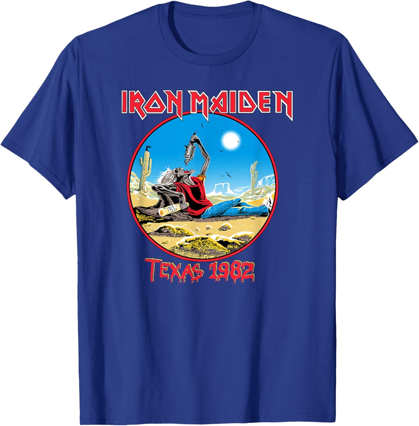 Iron Maiden - Beast Tames Texas T-Shirt - T-Shirt | Royal