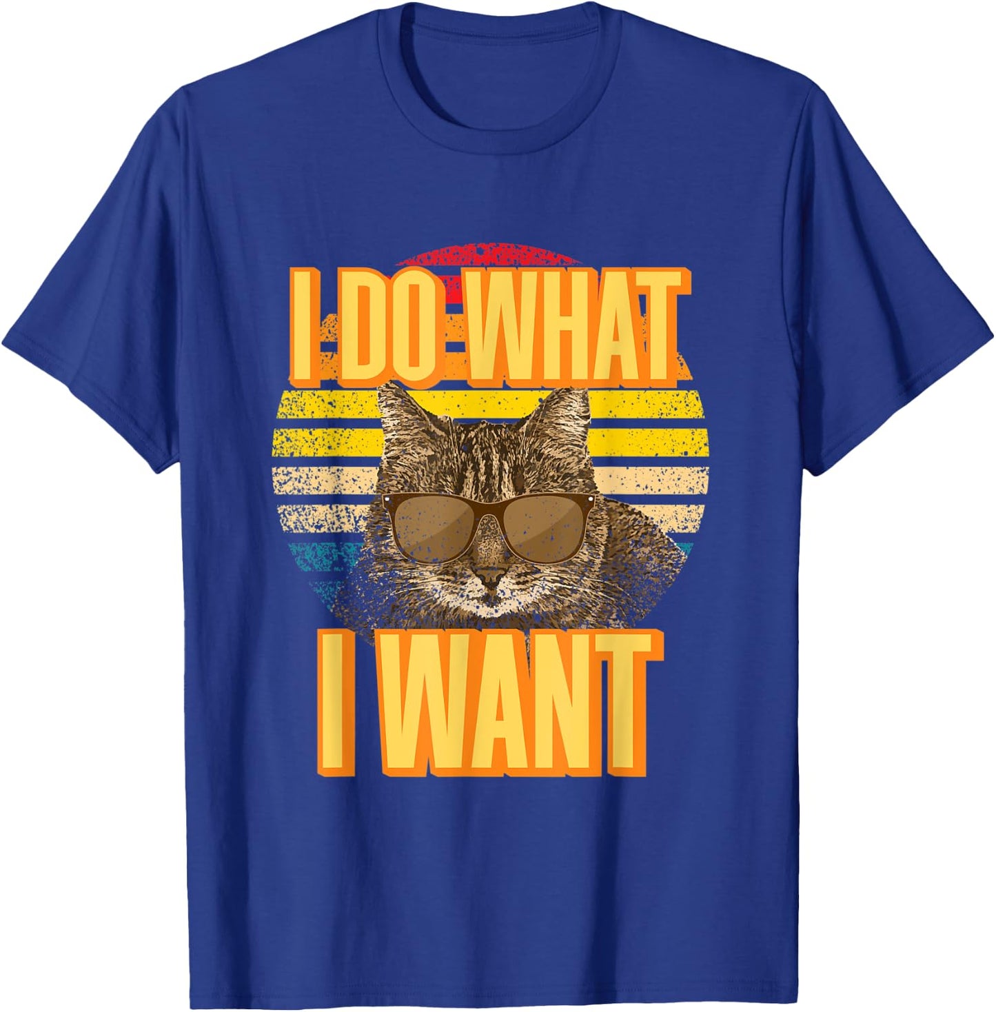 I do what I want Cat Lover Women Kids T-Shirt - T-Shirt | Royal