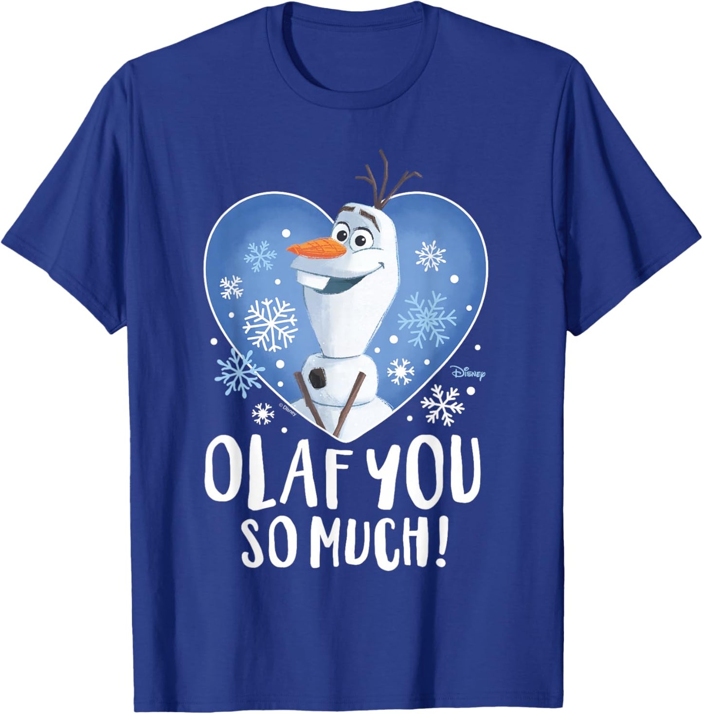 Frozen 2 - Olaf You So Much Valentine's Day T-Shirt - T-Shirt | Royal