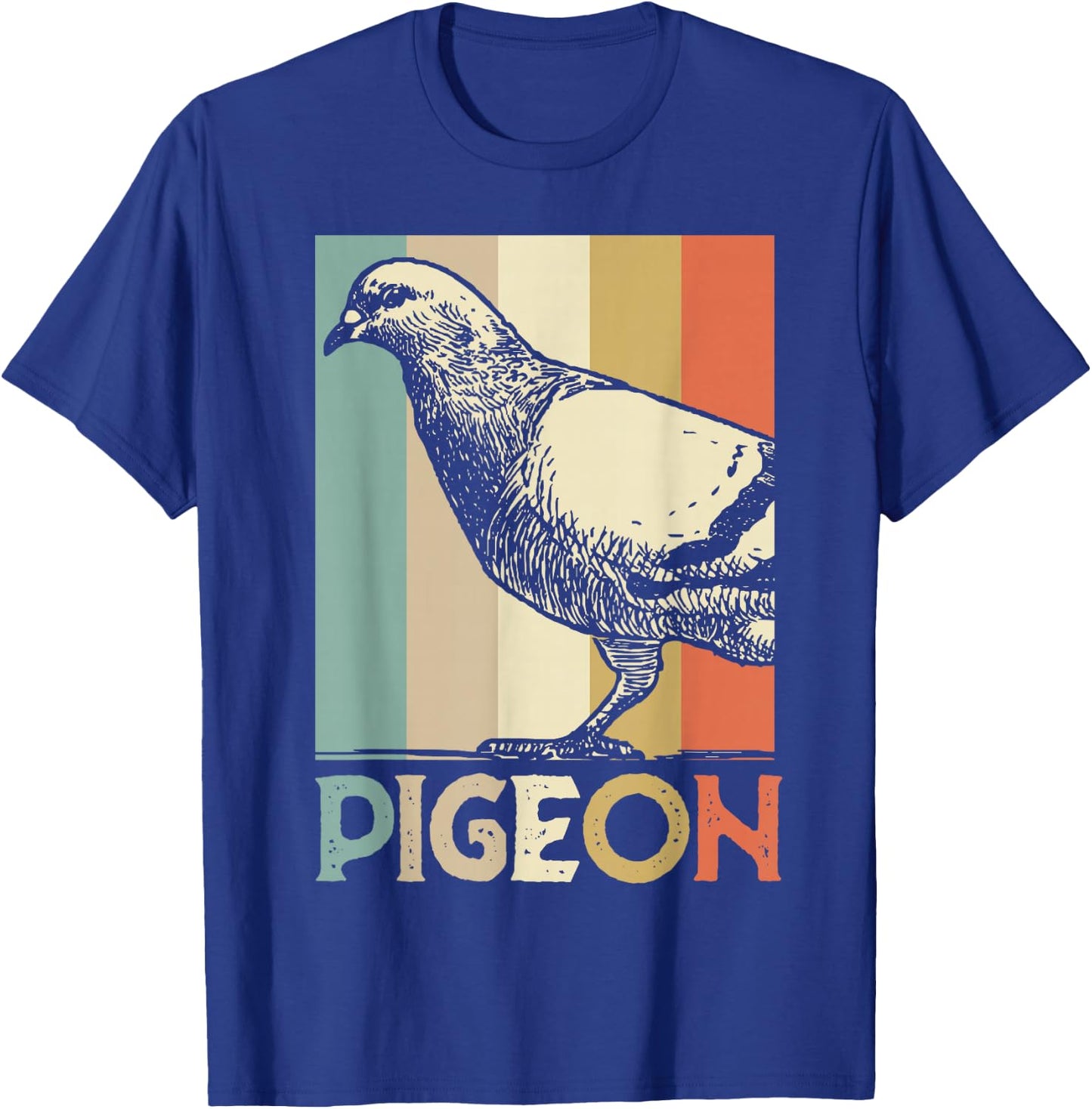 Bird Pigeon Breeder Gift Pigeon Racing Pigeon T-Shirt - T-Shirt | Royal