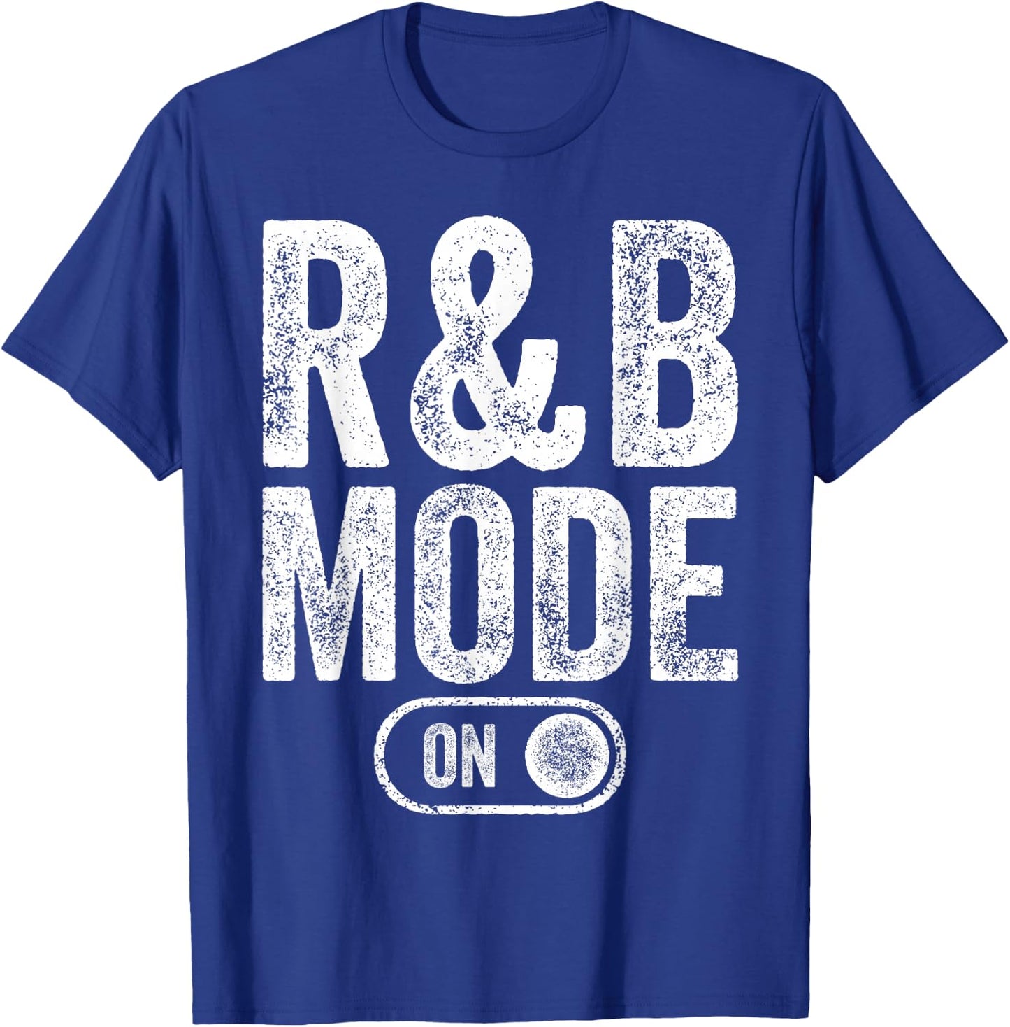 R&B Mode On Funny Soul Singer Gift Karaoke Music Lover T-Shirt - T-Shirt | Royal