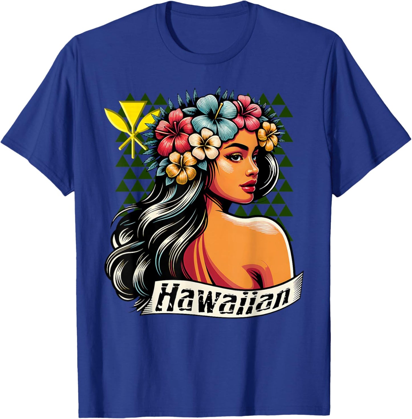 Hawaiian Kanaka Maoli Aloha Native Hawaiian T-Shirt - T-Shirt | Royal