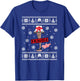 A Christmas Story - Fragile Leg Lamp Sweater Pattern T-Shirt - T-Shirt | Royal