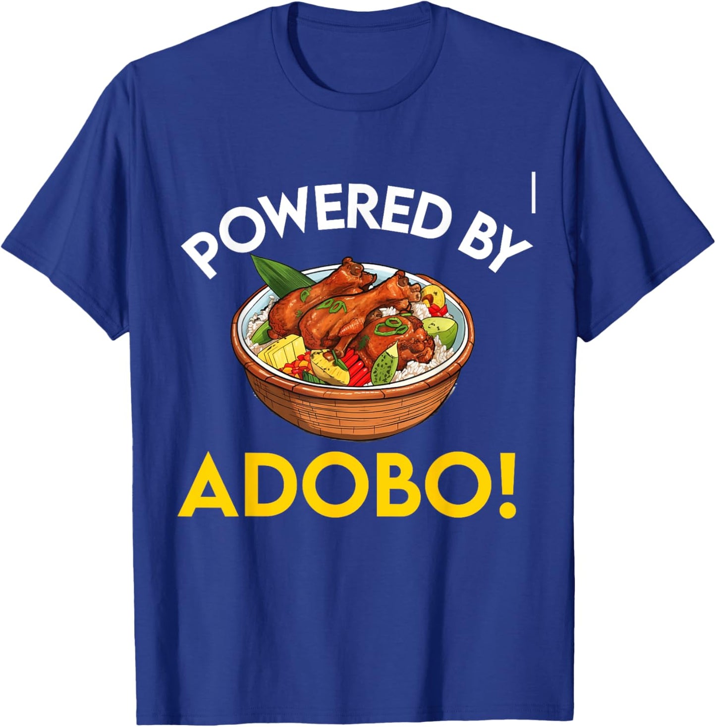 Filipino Philippines Women Men Filipino Food Tagalog Adobo T-Shirt - T-Shirt | Royal