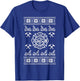 Firefighter Christmas Shirt Fire Department Fireman Gift T-Shirt - T-Shirt | Royal